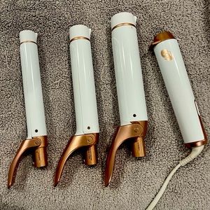 T3 Twirl Clip Interchangeable curling iron